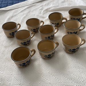 Pfaltzgraff Folk Art coffee mugs